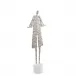 Posing Silhouette Sculpture on Marble, Small Nickel