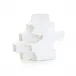 White Incline Sculpture, Small