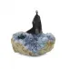 Cloaked Figure Sculpture on Kyanite II