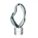 Viridian Flux Sculpture on Crystal I