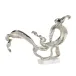 Flourished Leaf Nickel Sculpture on Marble