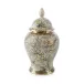 Lidded Foliage Jar Medium