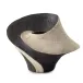 Porcelain Whorl Vase