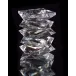 Stacked Crystal Candleholder