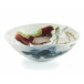 Curled-Rim Porcelain Bowl