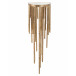 Staggered Gold Wall Sconce