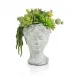 Grecian Head Vase