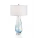 Blue Cloud Glass Table Lamp