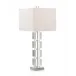 Crystal Block Stacked Table Lamp