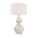 Pearlized White Table Lamp