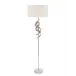 Nickel Sinuous Floor Lamp