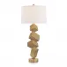 Trompe-L'Oeil Table Lamp 35"H X 14.5"W X 15.5"D Gold
