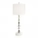 Polished Nickel Table Lamp 37.5"H X 14"W X 14"D