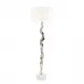 Polished Nickel Geometric 67.5"H Floor Lamp