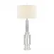 Stepped Deco Crystal Lamp 38"H X 15"W X 15"D