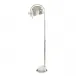 Industrial Modern Floor Lamp 59.75"H X 10"W X 15"D Polished Nickel