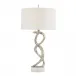 Windswept Silver Table Lamp 39.25"H