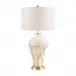 White Flame Table Lamp