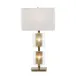 Gemelle Table Lamp, Brass