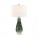 Emerald Spiral Table Lamp