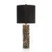 Distressed Blooms Table Lamp