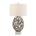 Primordial Table Lamp in Nickel