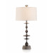 Matte Black Baluster Table Lamp