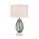 Rainstorm Blue Glass Table Lamp