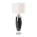 Smoky Blue Slender Table Lamp