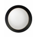 Portal Noir Large Round Mirror