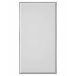 Silver Floater Frame with Bevel Rectangular Mirror