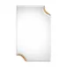 Clipped Corners Rectangular Mirror 30"H X 50"W X 2"D
