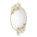 Starburst Oval Mirror