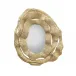 Brutalist Triple-Frame Oval Mirror 29"W x 35"H x 2.25"D
