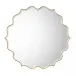Starstruck Scalloped Round Mirror 57"W x 57"H x 3"D