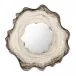 Dirillo Round Mirror, Grey Agate