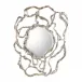 Samsara Round Mirror, Nickel
