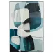 Lm Zhou's Moody Blues 59"H X 39.5"W X 2"D
