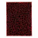 Tony Fey's Weathered Geometry, Red