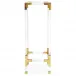 Jacques Pedestal Brass