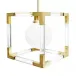 Jacques Pendant Light Brass