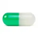 Large Acrylic Pill - Green