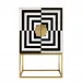 Op Art Bar Cabinet