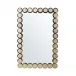 Rings Rectangular Mirror Pearl/Brass