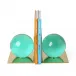 Globo Bookend Set Green