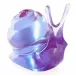 Giant Acrylic Snail Purple