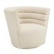 Maxime Club Swivel Chair Olympus Oatmeal