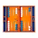 Vapor Backgammon Set Orange