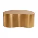 Brass Kidney Table Small