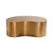 Brass Kidney Table Large